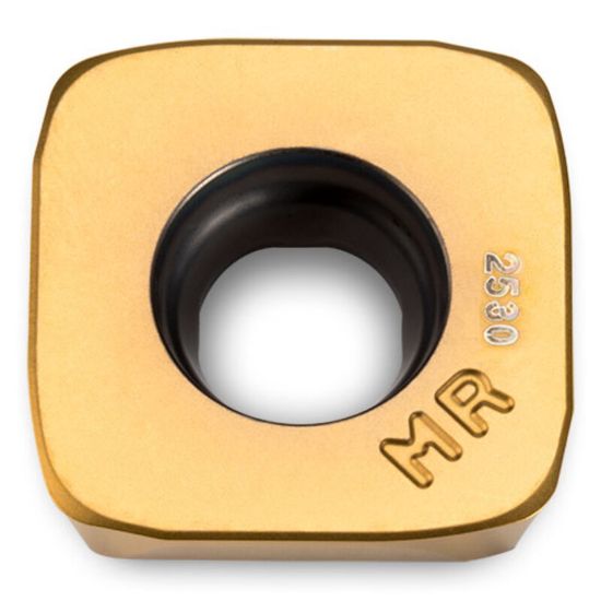 Picture of INGERSOLL SDXS1605MPR-MM IN2530 Milling Insert Square 0.210 TiAIN + TiN GoldQuadF Insert