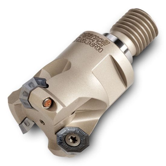 Picture of INGERSOLL 15N1H032043X8R00 Milling Cutter 43.0° 1.260 Screw M16 3 Flute Coolant 0.13 Max DOC