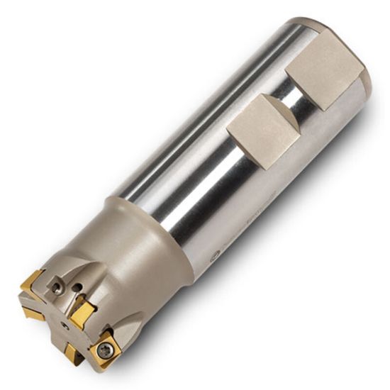 Picture of INGERSOLL 1TJ1D-1001784R01 Milling Cutter 90.0°, Back Draft 1.000 Weldon 0.7500 4 Flute Coolant 0.24 Max DOC 3.750 OAL