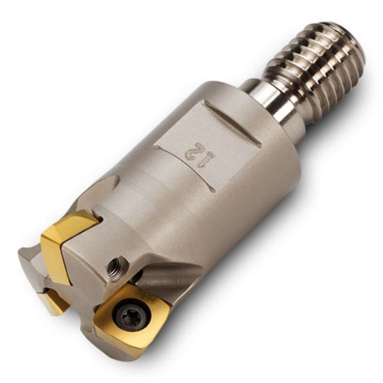 Picture of INGERSOLL 15G1F-10015X7R01 Milling Cutter 1.000 Screw M12 3 Flute Coolant 0.06 Max DOC