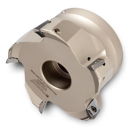 Picture of INGERSOLL AX2K-20R03 Milling Cutter 90.0° 2.000 Shell Arbor 0.7500 3 Flute Coolant 0.63 Max DOC 2.250 OAL