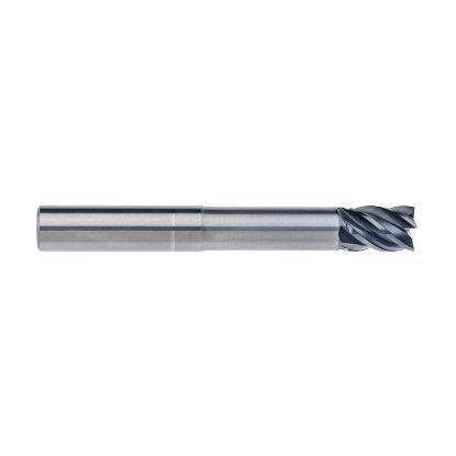 Picture of IMCO 65827 DIA 3/4 SH 0.7500 LOC 1.00 OAL 6.00 End Mill Standard Flute Standard Helix Carbide AlCrN Single End Corner Radius 0.0600 1.52MM enDURO Mill