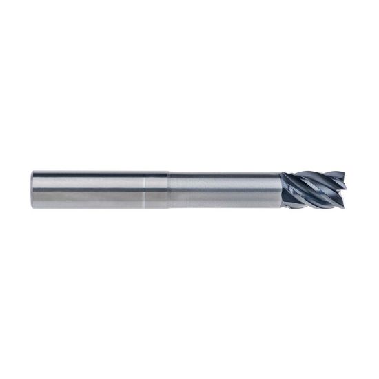 Picture of IMCO 65827 DIA 3/4 SH 0.7500 LOC 1.00 OAL 6.00 End Mill Standard Flute Standard Helix Carbide AlCrN Single End Corner Radius 0.0600 1.52MM enDURO Mill