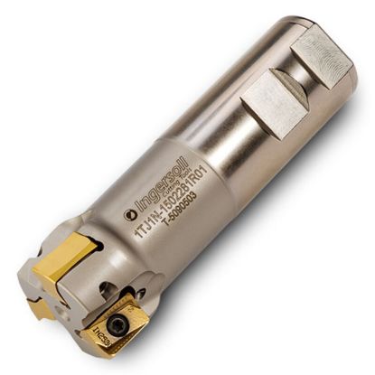 Picture of INGERSOLL 1TJ1N-1202281R01 Milling Cutter 90.0° 1.250 Cylindrical 1.2500 2 Flute Coolant 0.59 Max DOC 4.500 OAL