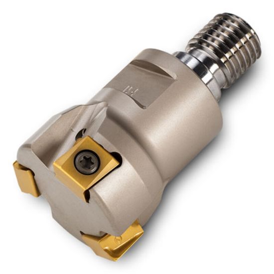 Picture of INGERSOLL 1SJ1F-10015X7R01 Milling Cutter 90.0° 1.000 Screw M12 2 Flute Coolant 0.42 Max DOC