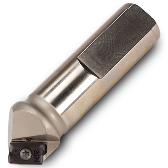 Picture of INGERSOLL 12N1Q-0701784R01 Milling Cutter 45.0° 0.750 Weldon 0.7500 2 Flute Coolant 0.3 Max DOC 3.750 OAL