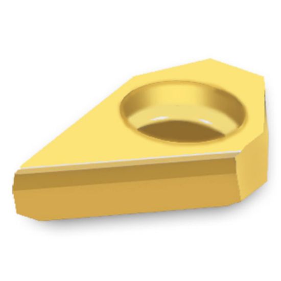 Picture of INGERSOLL GOMT080345R IN2505 Hole Making Indexable Drill Insert 45.0° Chamfer TiAIN + TiN