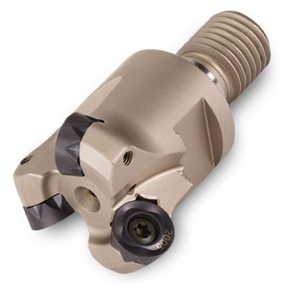 Picture of INGERSOLL 15B4J-15017X8R01 Milling Cutter Button Cutter 1.500 Screw M16 3 Flute Coolant 0.25 Max DOC
