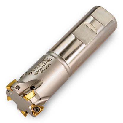 Picture of INGERSOLL 1KJ1D-1201784R01 Milling Cutter 90.0° 1.250 Weldon 0.7500 4 Flute Coolant 0.275 Max DOC 3.750 OAL