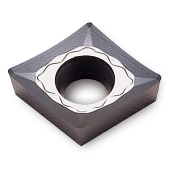 Picture of INGERSOLL CCGT430.5FL K10 Turning Insert 80.0° TiN + TiCN + TiC + Al2O3 + TiN 0.008 Corner Radius