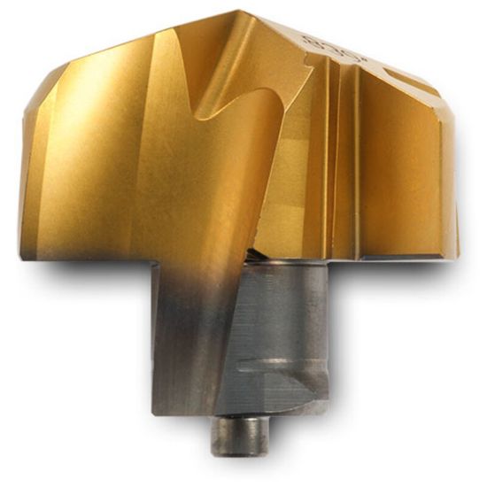 Picture of INGERSOLL TKA0730R01 IN2505 0.2874 (7.30 mm) Gold Twist Replaceable Tips|Cast Iron|Grade IN2505|