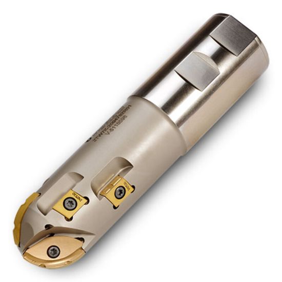 Picture of INGERSOLL 2TW7K-1205281R01 Milling Cutter 1.250 Weldon 1.2500 3 Flute Coolant 1.5 Max DOC 7.500 OAL
