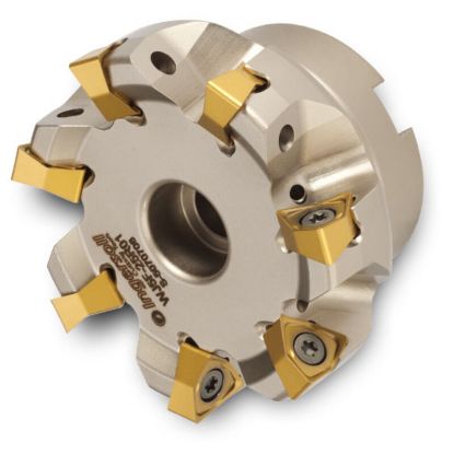 Picture of INGERSOLL WJ5F-20R01 Milling Cutter 90.0° 2.000 Shell Arbor 0.7500 6 Flute Coolant 0.22 Max DOC 1.570 OAL