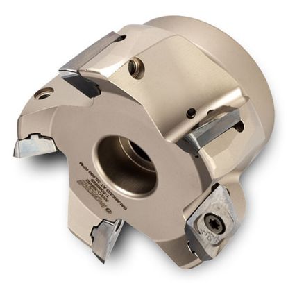 Picture of INGERSOLL AX2Q-20R01 Milling Cutter 90.0° 2.000 Shell Arbor 0.7500 2 Flute Coolant 0.83 Max DOC 2.000 OAL