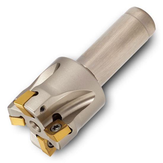 Picture of INGERSOLL 1TJ1C-20007S6R01 Milling Cutter 90.0°, Back Draft 2.000 Cylindrical 0.6250 7 Flute 0.18 Max DOC 1.750 OAL