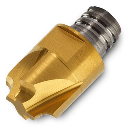 Picture of INGERSOLL 47R-6008TRRA12 IN2505 DIA 39/64 SH T10 LOC 0.3510 Corner Rounder ,Replacable Head Carbide TiAIN + TiN Single End Corner Rounder 0.1250 3.18MM CHIPSURFER