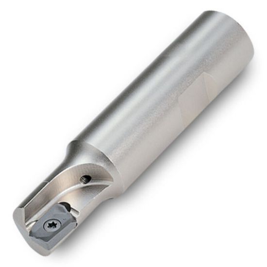 Picture of INGERSOLL 12J1Q-0501584R01 Milling Cutter 90.0° 0.490 Weldon 0.7500 1 Flute Coolant 0.47 Max DOC 3.500 OAL