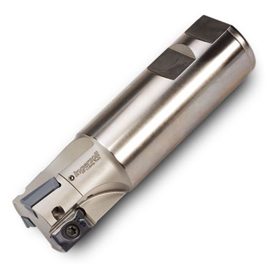 Picture of INGERSOLL 12J1B-1003780R02 Milling Cutter 90.0° 1.000 Cylindrical 1.0000 2 Flute Coolant 0.6 Max DOC 5.990 OAL