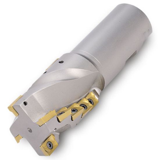 Picture of INGERSOLL 22J7Q-1502681R01 Milling Cutter 90.0°, Corn Cob 1.500 Cylindrical 1.2500 2 Flute 2.1 Max DOC 4.850 OAL