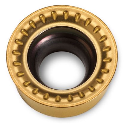 Picture of INGERSOLL RJLT0803MOTN IN2505 Milling Insert Round 0.157 TiAIN + TiN FormMasterShear Insert
