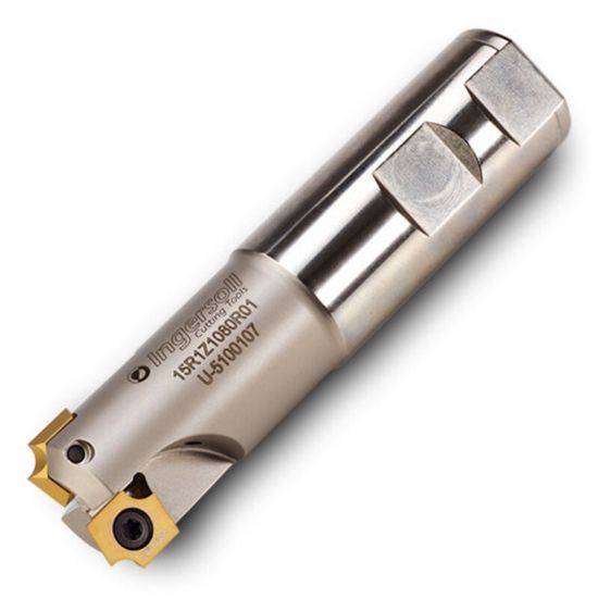 Picture of INGERSOLL 15R1V-1002080R01 Milling Cutter 1.000 Weldon 1.0000 2 Flute Coolant 1.9 Max DOC 4.250 OAL