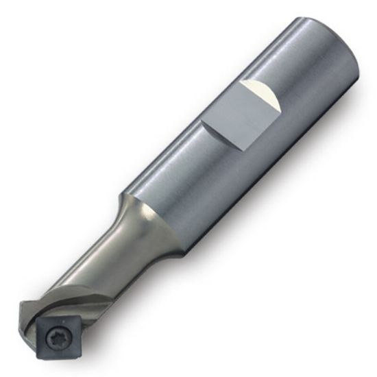 Picture of INGERSOLL 15N1E-0201584R01 Milling Cutter 45.0° 0.655 Weldon 0.7500 1 Flute 0.2 Max DOC 3.500 OAL