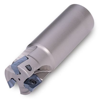 Picture of INGERSOLL 12J1E-1206281R01 Milling Cutter 90.0° 1.250 Cylindrical 1.2500 2 Flute 0.66 Max DOC 8.500 OAL
