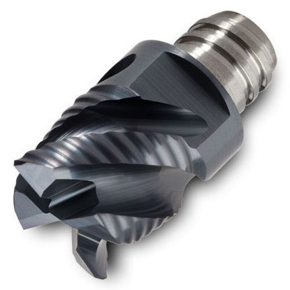 Picture of INGERSOLL 47C-3120TQRN01 IN2005 DIA 5/16 SH T05 LOC 0.3120End Mill,Replacable Head Carbide TiAlN Single End Corner Radius 0.0100 0.25MM CHIPSURFER
