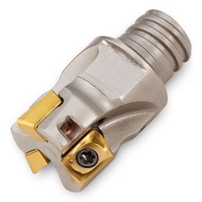 Picture of INGERSOLL 12J1D-05006T8R02 Milling Cutter 90.0° 0.500 T08 3 Flute Coolant 0.22 Max DOC
