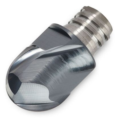 Picture of INGERSOLL 45B10007T6RB13 IN2005 DIA 10MM SH T06 LOC 0.3937End Mill,Replacable Head Standard Flute Standard Helix Carbide TiAlN Single End Ball Nose CHIPSURFER
