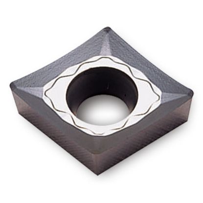 Picture of INGERSOLL CCGT432FL K10 Turning Insert 80.0° TiN + TiCN + TiC + Al2O3 + TiN 0.031 Corner Radius