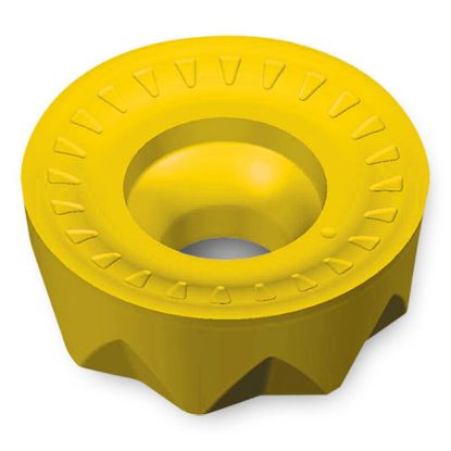 Picture of INGERSOLL RCKX120400TN-M IN2505 Milling Insert Round 0.250 TiAIN + TiN FormMaster Wave Insert