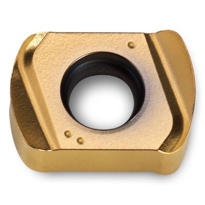 Picture of INGERSOLL UNLU0603M0TR-ML IN7035 Milling Insert Tear Drop 0.060 TiCN + Al2O3 + TiN HiFeed Mini Insert