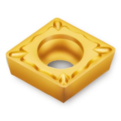 Picture of INGERSOLL CPMT2.51.52FG TT5100 Turning Insert 80.0° TiCN + Al2O3 + TiN 0.031 Corner Radius