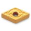Picture of INGERSOLL DNMG443MP TT5100 Turning Insert 55.0° TiCN + Al2O3 + TiN 0.047 Corner Radius