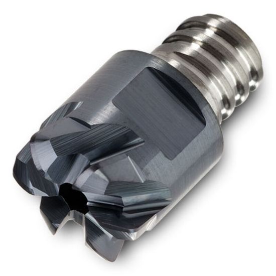 Picture of INGERSOLL 48A25001TURA36 IN2006 DIA 25MM SH T15 LOC 0.9843End Mill,Replacable Head Carbide TiAlN Single End High Feed0.1220 3.10MM CHIPSURFER