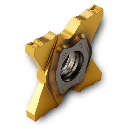 Picture of INGERSOLL TQC27-2.00-0.10 TT9080 Cut Off,Grooving Insert 0.079 Wide 0.004 Corner Radius TiAIN + TiN