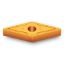 Picture of INGERSOLL VNMG331MT TT8115 Turning Insert 35.0° TiCN + Al2O3 + TiN 0.016 Corner Radius