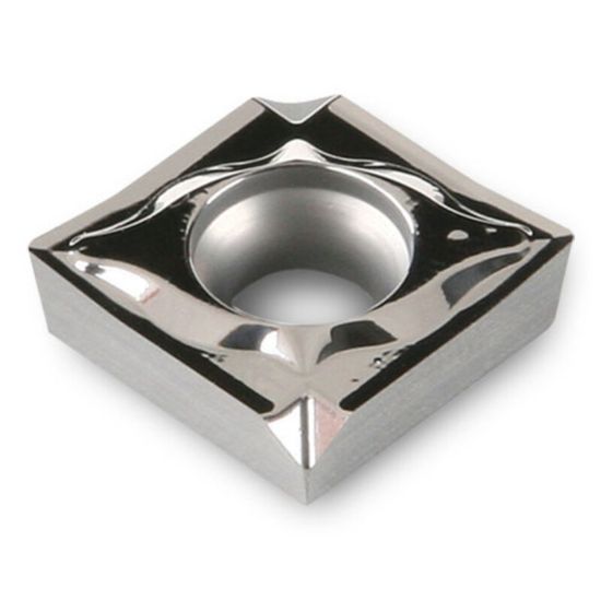 Picture of INGERSOLL XCGT10T304TA K10 Turning Insert 83.5° TiN + TiCN + TiC + Al2O3 + TiN 0.016 Corner Radius