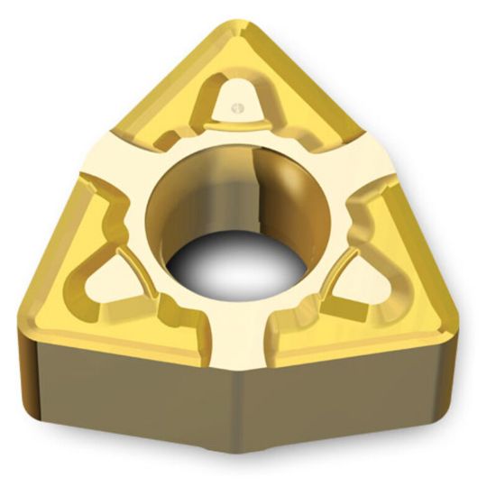Picture of INGERSOLL WNMX332EM TT9080 Turning Insert Trigon TiAIN + TiN 0.031 Corner Radius
