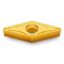 Picture of INGERSOLL VBMT331FG TT8115 Turning Insert 35.0° TiCN + Al2O3 + TiN 0.016 Corner Radius