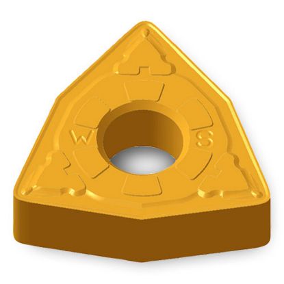 Picture of INGERSOLL WNMG432WS TT8115 Turning Insert Trigon TiCN + Al2O3 + TiN 0.031 Corner Radius