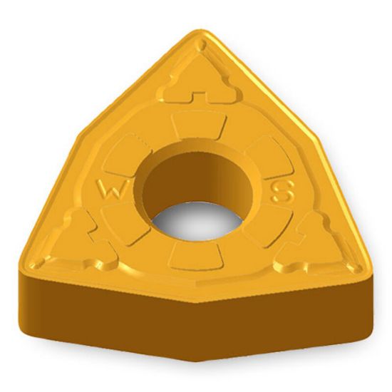 Picture of INGERSOLL WNMG432WS TT8115 Turning Insert Trigon TiCN + Al2O3 + TiN 0.031 Corner Radius
