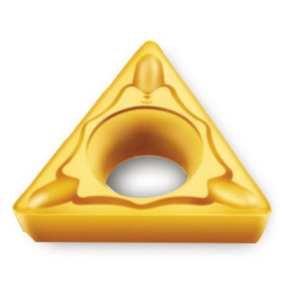 Picture of INGERSOLL TPMT221FG TT8125 Turning Insert Triangle TiCN + Al2O3 + TiN 0.016 Corner Radius