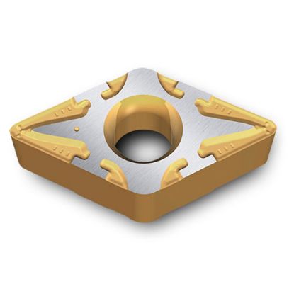 Picture of INGERSOLL DNMG3.53.52WA PV3010 Turning Insert 55.0° TiN 0.031 Corner Radius