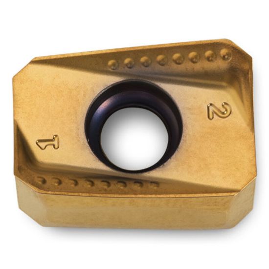 Picture of INGERSOLL ANHU1607ANR IN2540 Milling Insert Paralelagram 0.062 TiAIN + TiN Tetra