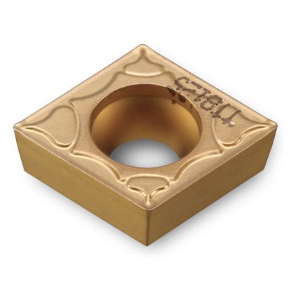 Picture of INGERSOLL CCMT32.51 K20 Turning Insert 80.0° TiN + TiCN + TiC + Al2O3 + TiN 0.016 Corner Radius
