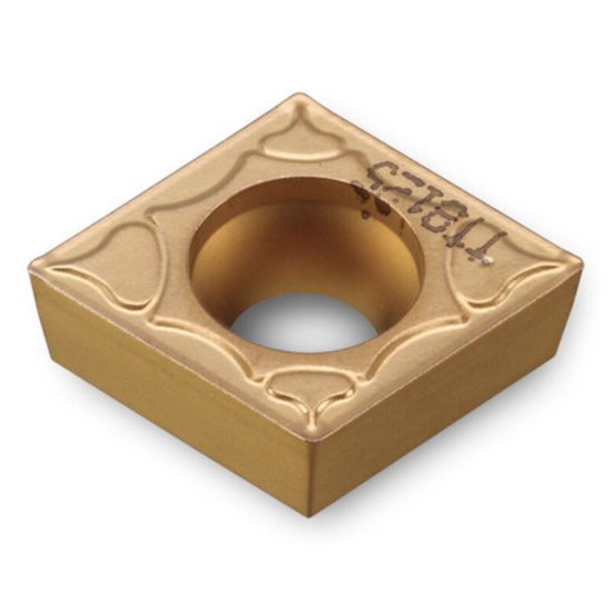 Picture of INGERSOLL CCMT32.51 K20 Turning Insert 80.0° TiN + TiCN + TiC + Al2O3 + TiN 0.016 Corner Radius