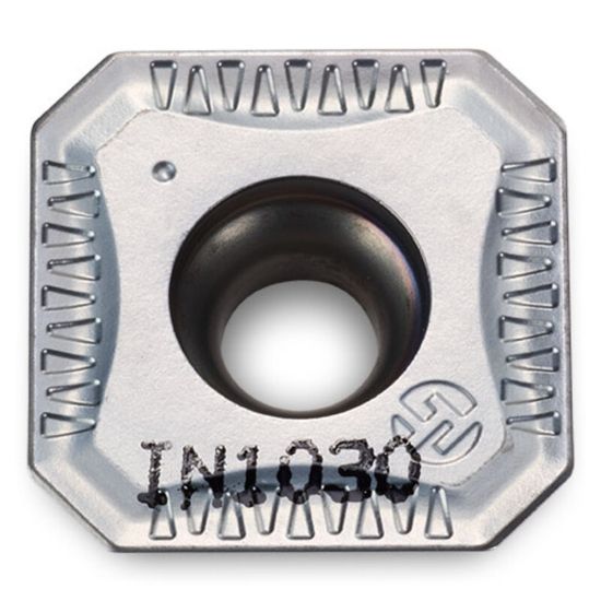 Picture of INGERSOLL SEKT 12T3AFTN-M IN2510 Milling Insert Square 0.043 TiAIN + TiN ISO Milling Insert