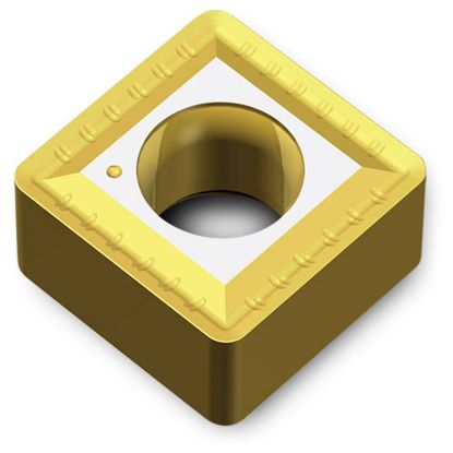 Picture of INGERSOLL SNMG331MK TT9235 Turning Insert Square TiCN + Al2O3 + TiCN 0.016 Corner Radius